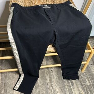 Ditch‎ & Soda Men's Black and Cream Pants